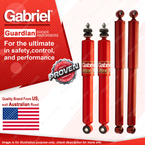 Gabriel Front + Rear Guardian Shock Absorbers for Great Wall V200 V240 K2 11-16