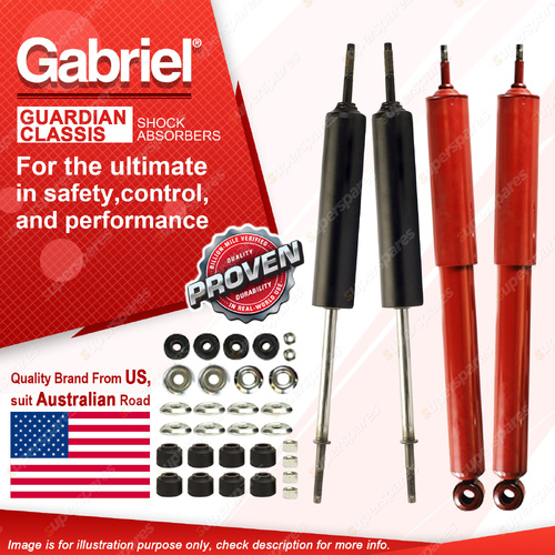 Gabriel Front + Rear Classic Guardian Shocks for Holden F Series FJ FE FC 55-59