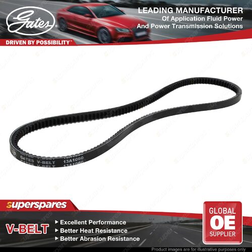 1 x Gates Accessory Drive Belt for Mazda 929 HB Sedan 2.0L 1982-1984