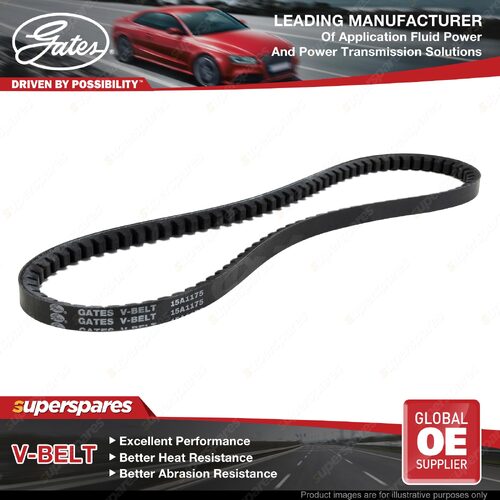 Gates Accessory Drive Belt for Nissan Patrol MQ MK 2.8L SUV 1980-1988