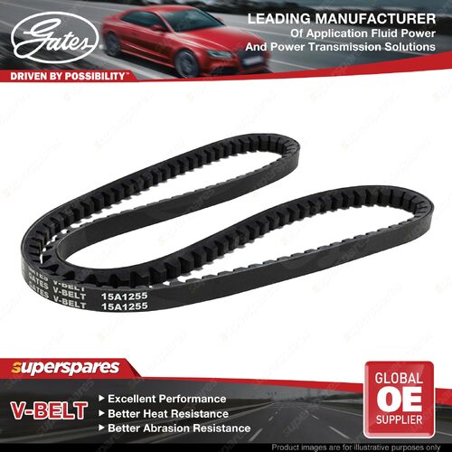 Gates Accessory Drive Belt for Toyota Land Cruiser 40 Series 72-86