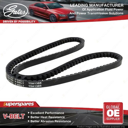 Gates Accessory Drive Belt for Toyota Landcruiser 40 60 Series 72-88