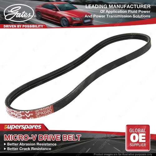 Gates Accessory Drive Belt for Ford Escape SUV Mondeo 2.5 HE Sedan