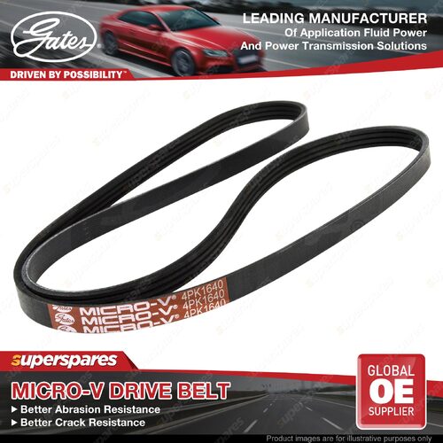 Gates Accessory Drive Belt for Daihatsu YRV Terios 1.3L 2000-2005