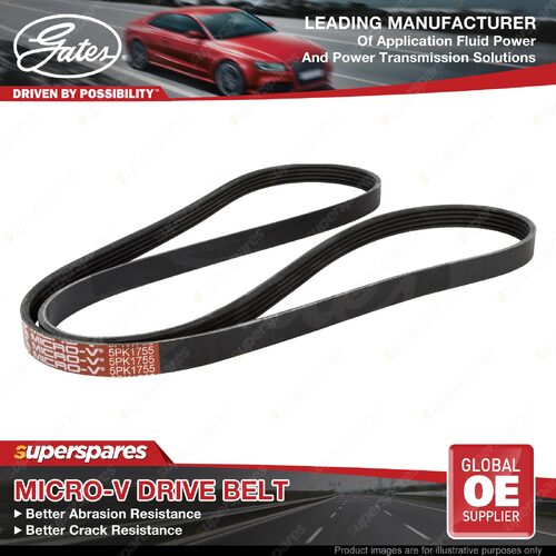 Gates Accessory Drive Belt for Mercedes Benz A-Class W168 1997-2004