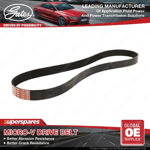 Gates Accessory Drive Belt for Alfa Romeo Spider 2.0L 16V 1998-2005