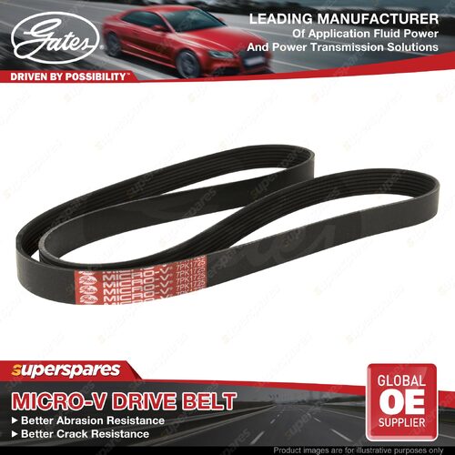 Gates Accessory Drive Belt for Hyundai iLoad TQ iMAX TQ CRDi 2.5L