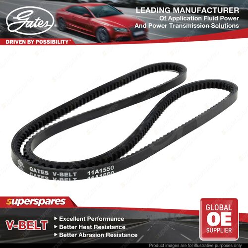 Gates Accessory Drive Belt for Holden Monaro HG 5.7 V8 350 1970-1971