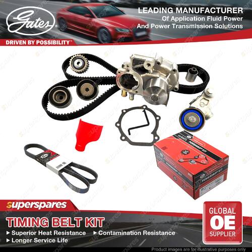 Gates Timing Belt Kit for Daihatsu Delta U307TP U307TQ 3.0L 85KW Di HOUSING