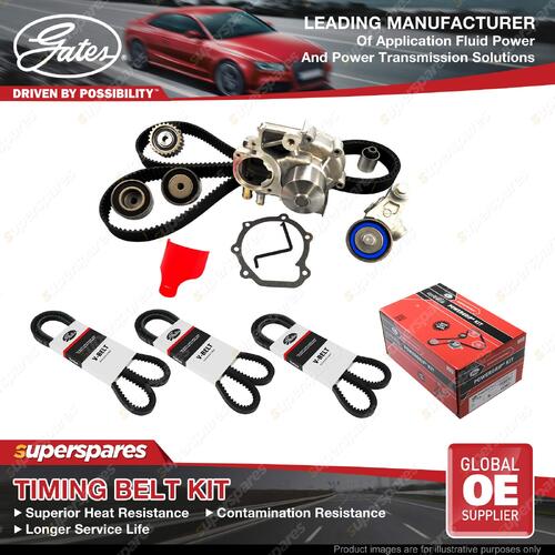 Gates Timing Belt Kit for Mazda BT50 UNY0 3.0L 115KW 2.5L 105KW Diesel CDVi