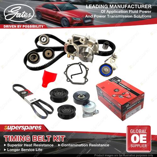 Gates Timing Belt Kit for Lexus GS 430 UZS190 4.3L 208KW 4293CC VVTi 05 - 11