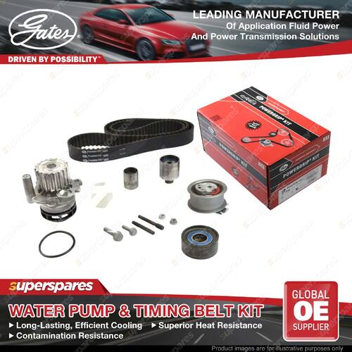 Gates Water Pump & Timing Belt Kit for VW CC EOS Golf Jetta Passat CC 357 Tiguan