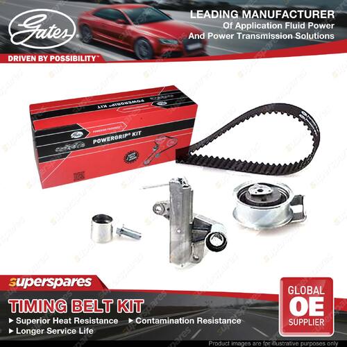 Gates Camshaft PowerGrip Timing Belt Kit for Volkswagen Polo 9N 9N3 BJX BBU 1.8L