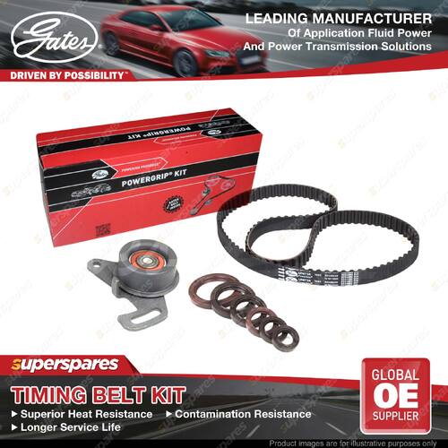 Gates Cam Timing Belt Kit for Mitsubishi Colt RC RB RD RE Cordia L200 Express