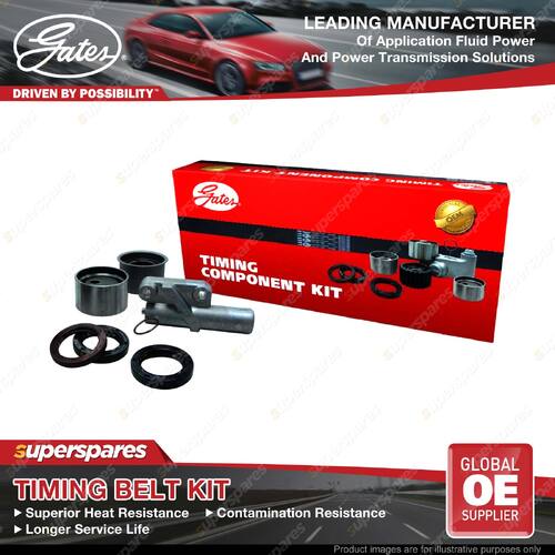 Gates Camshaft Timing Belt Kit for Peugeot 206 2D 2A 2C 307 3A 3C 206 CC NFU N6A