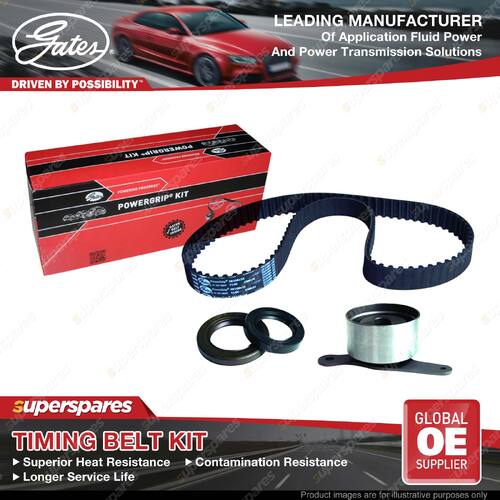 Gates Camshaft PowerGrip Timing Belt Kit for Honda Accord AD CA CA5 Prelude AB