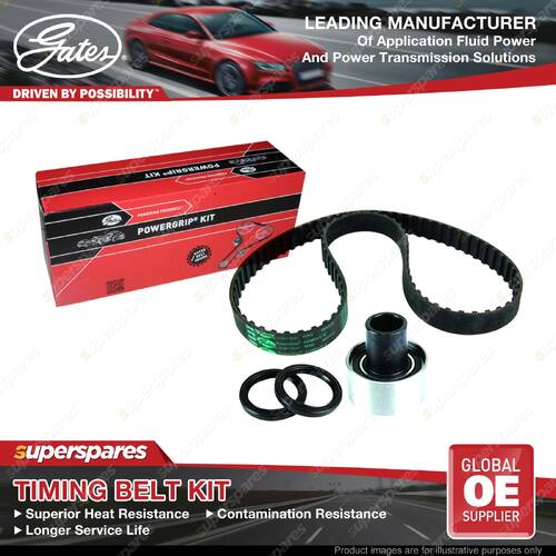 Gates Camshaft PowerGrip Timing Belt Kit for Nissan Patrol Y60 GR GQ Skyline R31