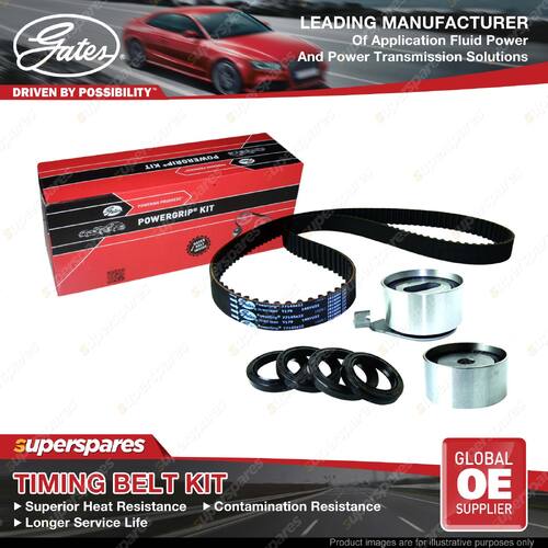 Gates Camshaft PowerGrip Timing Belt Kit for Kia Mentor FB ZY-VE BFD 1.5L 65kW