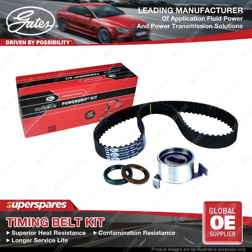 Gates Cam Timing Belt Kit for Daihatsu Charade Feroza Gran Move G301 Pplause