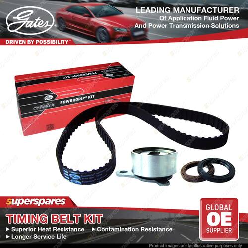 Gates Camshaft Timing Belt Kit for Holden Nova LE LF 4A-FC 1.6L 67kW 70kW