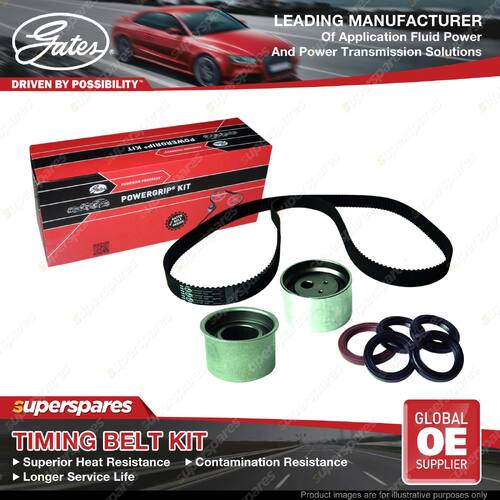 Gates Cam Timing Belt Kit for Mitsubishi Pajero NH NJ NK NL NM NP Montero V65W