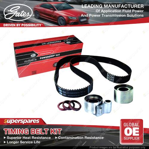 Gates Cam Timing Belt Kit for Toyota LandCruiser Prado VZJ90 VZJ95 3.4L