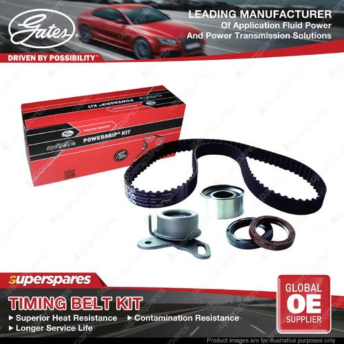 Gates Cam Timing Belt Kit for Hyundai Excel X-3 Getz TB Matrix FC8 Tiburon GK