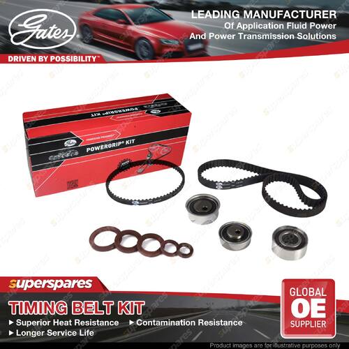 Gates Timing Belt Kit for Mitsubishi Lancer CG CH CJ Outlander Galant Grandis