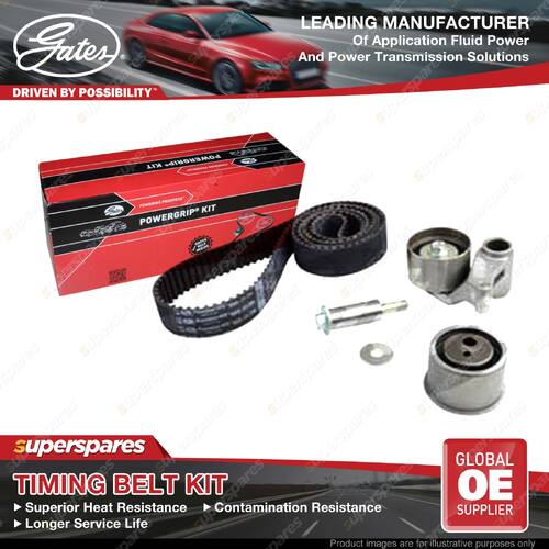 Gates Camshaft PowerGrip Timing Belt Kit for Hyundai Santa FE CM G6EA 2.7L 139KW