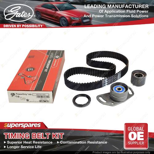 Gates Inj PowerGrip Timing Belt Kit for Daihatsu Rocky F70 F75 F80 F85 2.8L