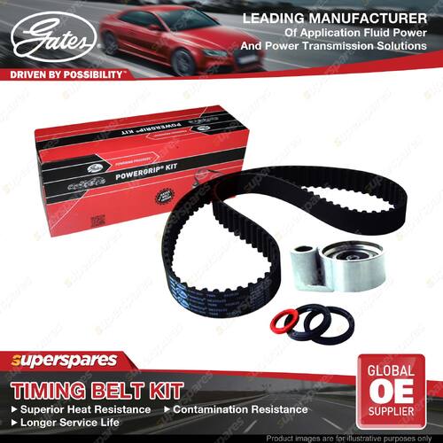 Gates Timing Belt Kit for Toyota Hilux KZN165 LandCruiser KZJ 95 90 Hiace KZH132