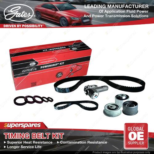 Gates Bal Timing Belt Kit & HYD for Mitsubishi Galant HG HH 4G63 2.0L 1990-1993