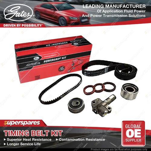 Gates Cam + Bal Timing Belt Kit & HYD for Hyundai Sonata EF G4BS 2.4L 105KW