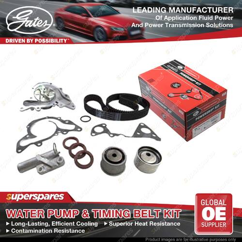 Gates Water Pump Timing Belt Kit for Mitsubishi Delica Diamante Magna Starwagon