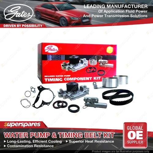 Gates Water Pump & Timing Belt Kit for Volkswagen Passat 3B3 3B6 AWL AWT 1.8