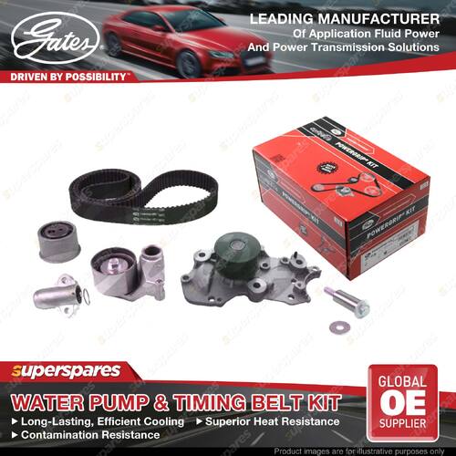 Gates Water Pump & Timing Belt Kit for Kia Grand Carnival VQ Magentis MG