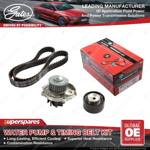 Gates Water Pump & Timing Belt Kit for Alfa Romeo Giulietta 940 Mito 955 1.4