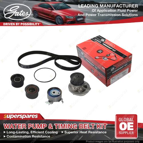 Gates Water Pump & Timing Belt Kit for Hsv VXR AH 2.0L 177kW 2006-2009