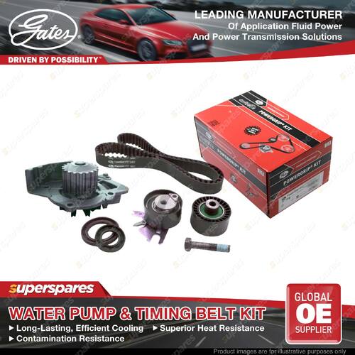 Gates Water Pump & Timing Belt Kit for Ford Kuga DM2 Mondeo MA MB MC BE BD BG