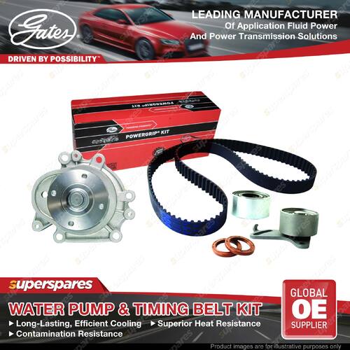 Gates Water Pump & Timing Belt Kit for Toyota Hilux LN56 LN50 LN55 2.2L