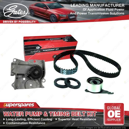 Gates Water Pump & Timing Belt Kit for Mazda B-Serie Bravo UF 2.0L 1985-1988