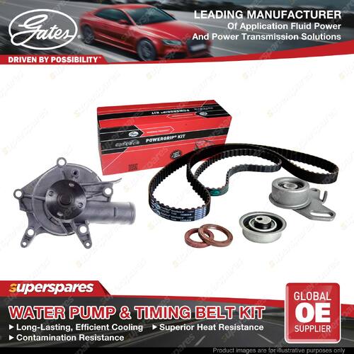 Gates Water Pump & Timing Belt Kit for Mitsubishi Express SF SG SH SJ WA