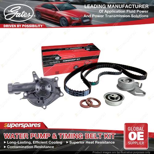 Gates Water Pump & Timing Belt Kit for Hyundai Sonata Y-2 2.4L 1989-1992