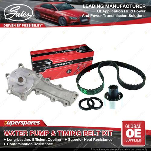 Gates Water Pump & Timing Belt Kit for Nissan Skyline R31 3.0L 1986-1990