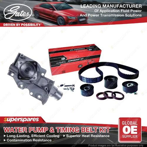 Gates Water Pump & Timing Belt Kit for Ford Mondeo HA HB HC 2.0L 1995-2000