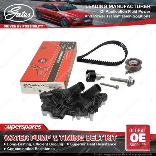 Gates Water Pump & Timing Belt Kit for Audi A1 A3 8V A4 8W2 B9 Q3 8UB 8UG