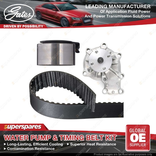 Gates Timing Belt Kit + Water Pump for Mazda B 2500 UF UN E2500 SR2 2.5L 96-06