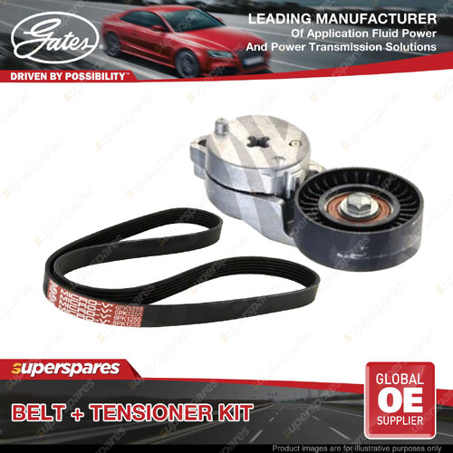 Gates Belt & Tensioner for Toyota Camry ASV50 RAV 4 ASA44 2.5L 2011-On