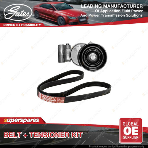 Gates Belt & Tensioner for Mazda 3 BK12 BK14 BL12 BL14 2.0L 2003-2014