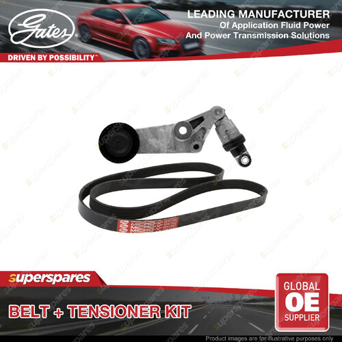 Gates Belt & Tensioner for Toyota Corolla ZZE122 ZZE124 RAV 4 ZCA25 ZCA26